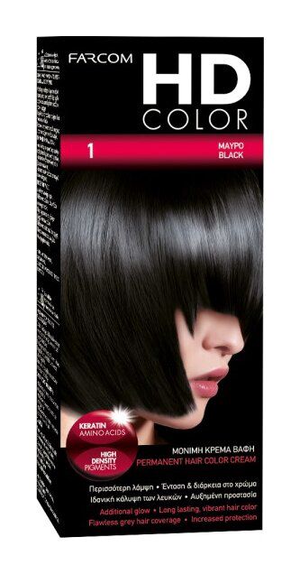 Farcom HD Hair Color 60ML 1